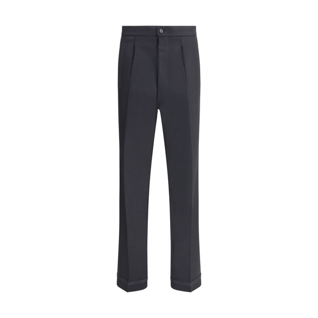 Margiela Black Wool Dress Pants