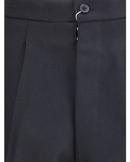 Margiela Black Wool Dress Pants