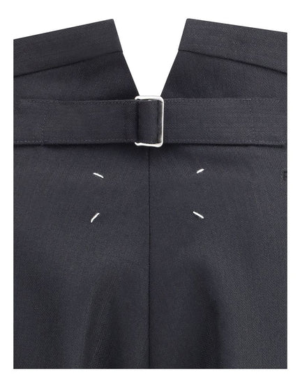 Margiela Black Wool Dress Pants