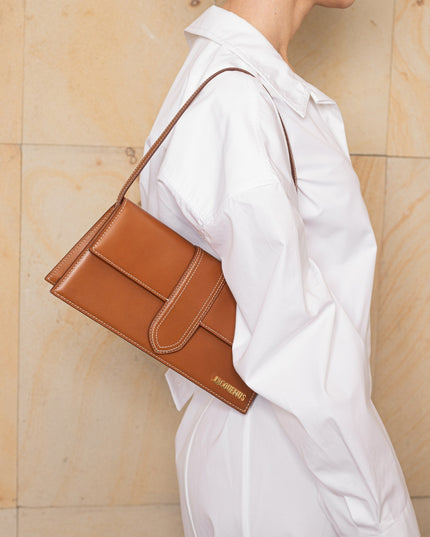 Jacquemus Le Bambino Long Brown Bag