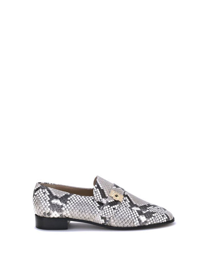 Ferragamo Multicolor Goatskin Slip-On Loafers