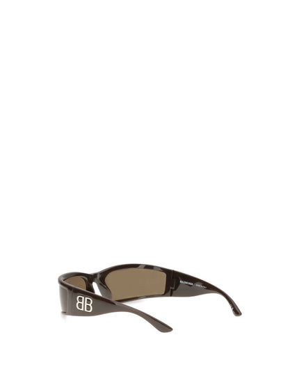 Balenciaga Brown Acetate Sunglasses