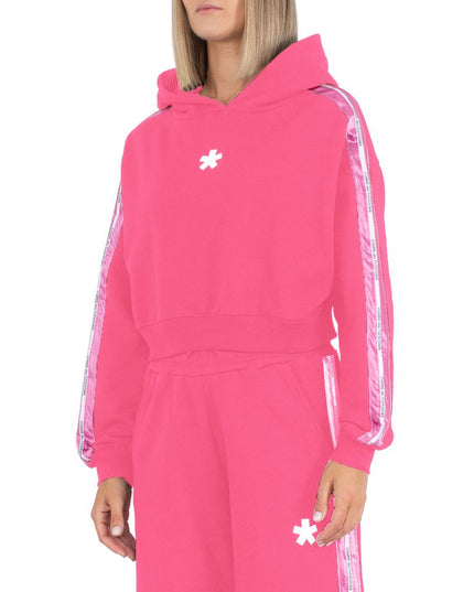 Comme Des Fuckdown Fuchsia Cotton Women Sweater