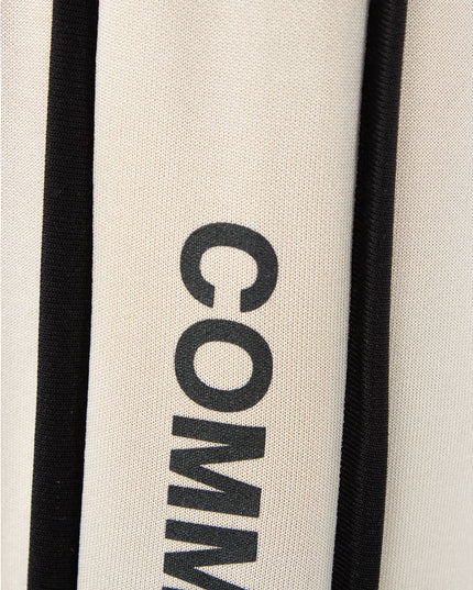 Comme Des Fuckdown Beige Cotton Women Sweater