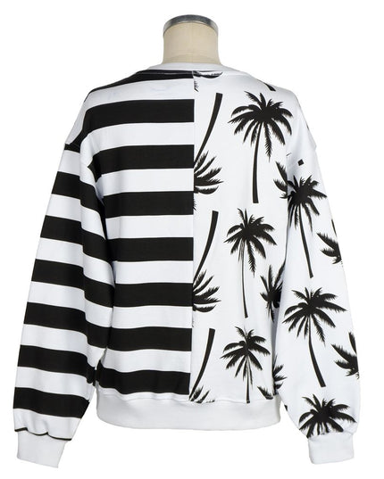 Comme Des Fuckdown Black Cotton Women Sweater