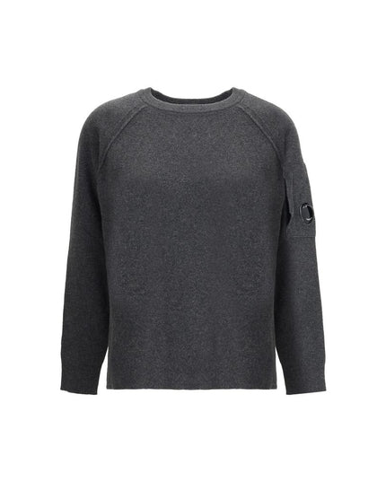 C.P. Company Gray Wool Sweatshirt