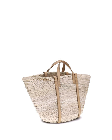 Pierre Hardy Beige Raffia Shoulder Bag