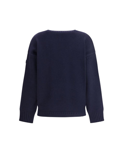 Chloé Blue Wool Sweatshirt
