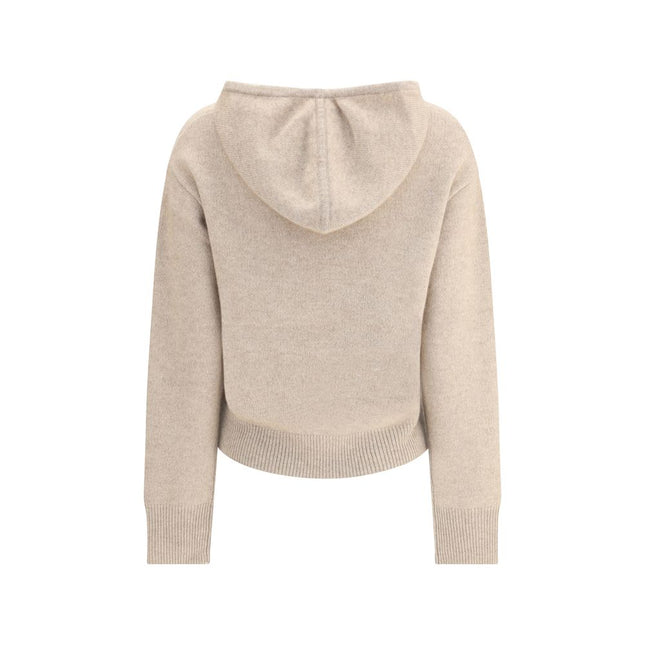 Guest in Residence Beige Cashmere Hoodie