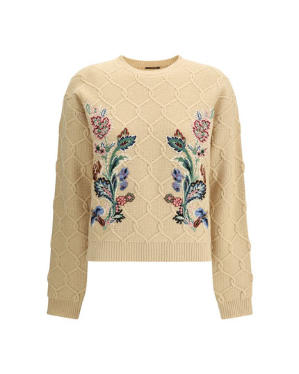 Etro Floral embroidery Sweater