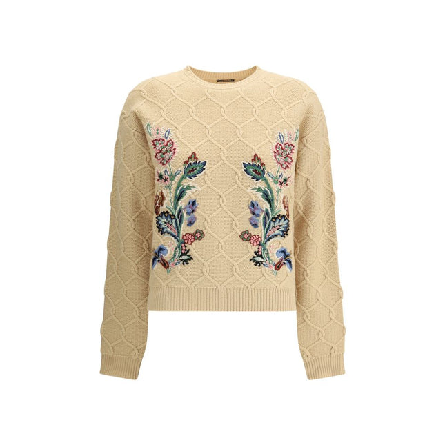 Etro Beige Wool Sweatshirt