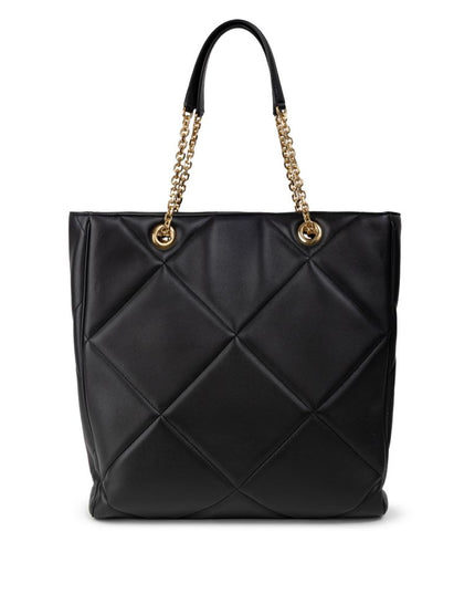 Dolce & Gabbana Black Leather Tote Bag