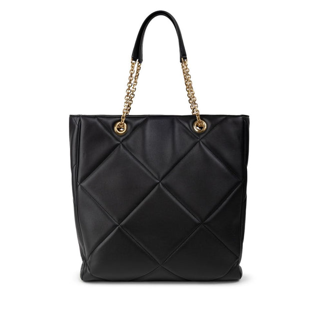 Dolce & Gabbana Black Leather Tote Bag