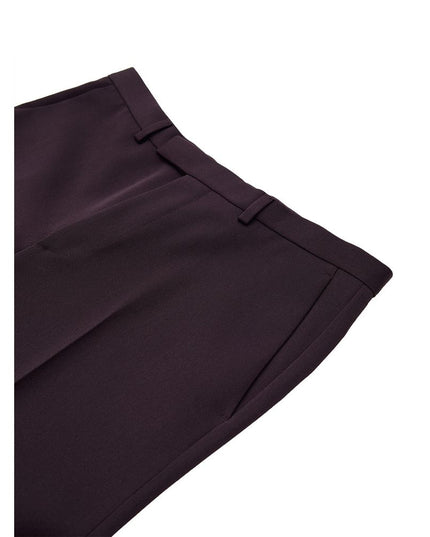 Gucci Bordeaux Wool Dress Pants