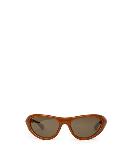 Bottega Veneta Brown Acetate Sunglasses