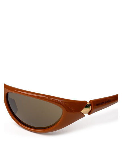 Bottega Veneta Brown Acetate Sunglasses