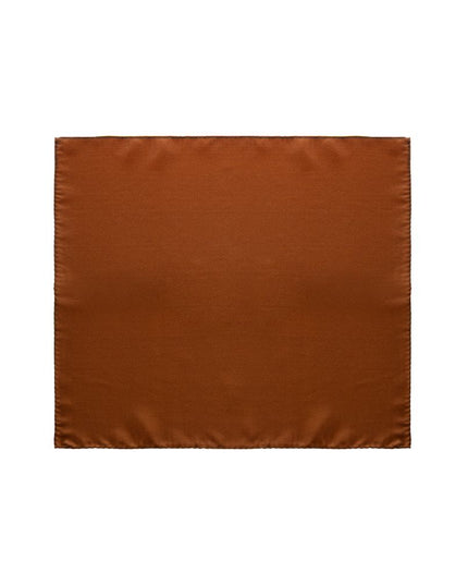 Dolce & Gabbana Brown Silk Pocket Square