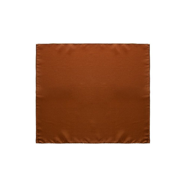 Dolce & Gabbana Brown Silk Pocket Square