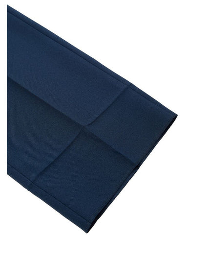 Gucci Blue Cotton Casual Pants