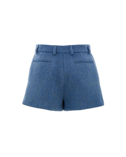 Gucci Blue Wool Short