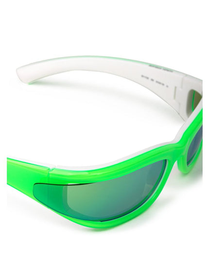 Bottega Veneta Green Acetate Sunglasses