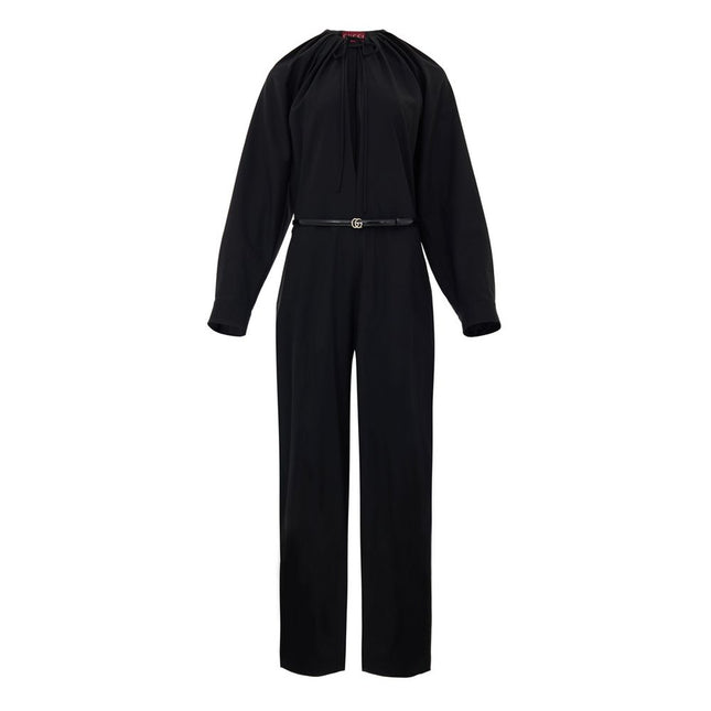 Gucci Black Wool Jumpsuit