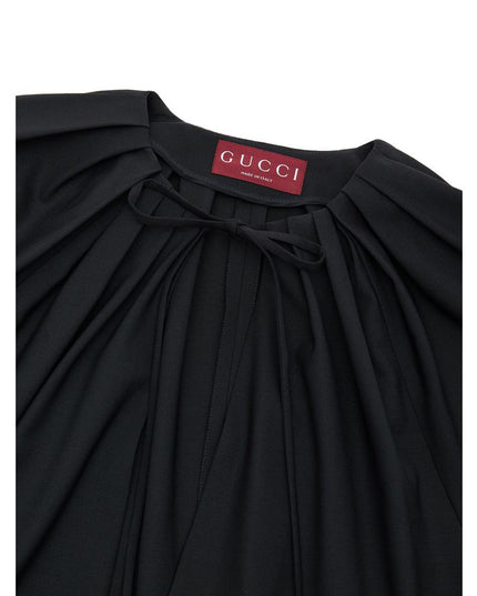 Gucci Black Wool Jumpsuit