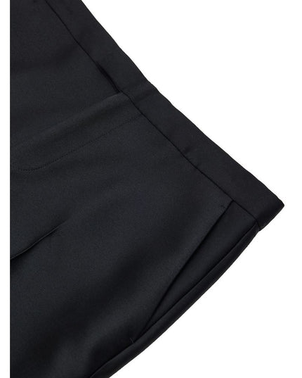 Gucci Black Cotton Casual Pants