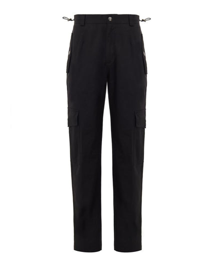 Dolce & Gabbana Black Cotton Cargo Pants
