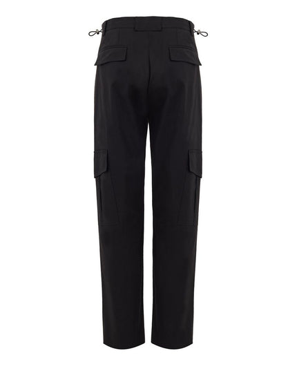 Dolce & Gabbana Black Cotton Cargo Pants