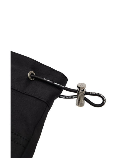 Dolce & Gabbana Black Cotton Cargo Pants
