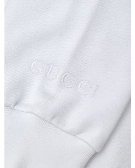 Gucci White Cotton Sweatshirt