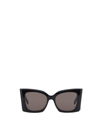 Saint Laurent Black Acetate Sunglasses