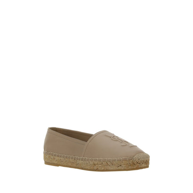 Saint Laurent Brown Lamb Ovis Aries Aries Espadrilles