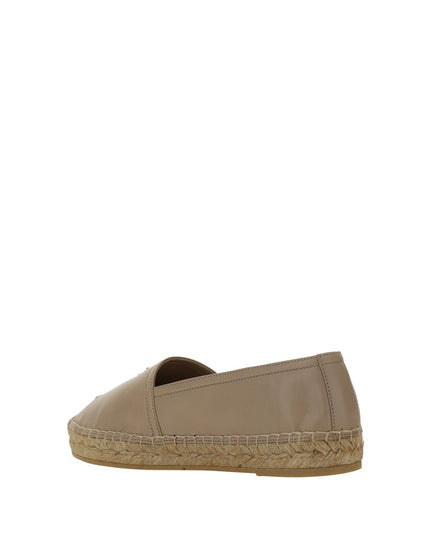 Saint Laurent Brown Lamb Ovis Aries Aries Espadrilles