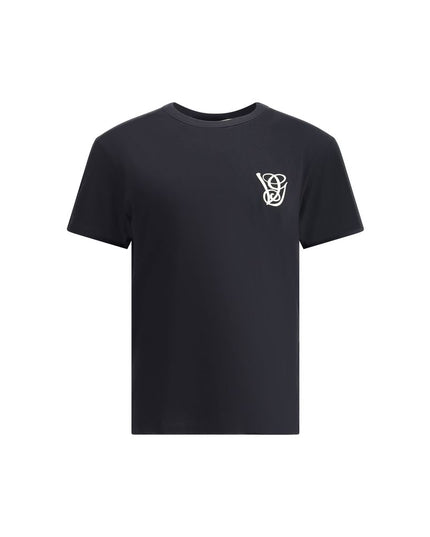 Valentino Black Cotton T-Shirt
