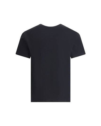 Valentino Black Cotton T-Shirt