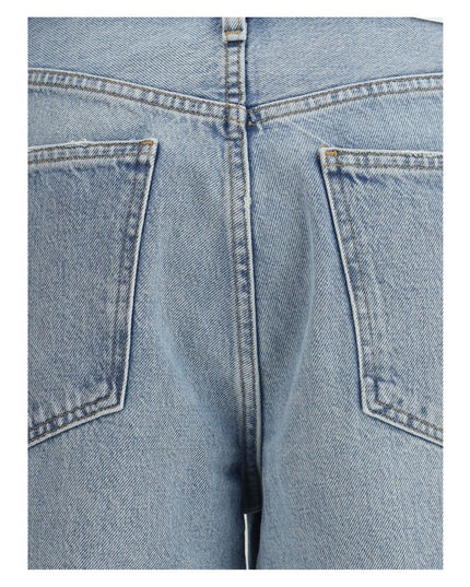 Agolde Light Blue Cotton Jeans Denim