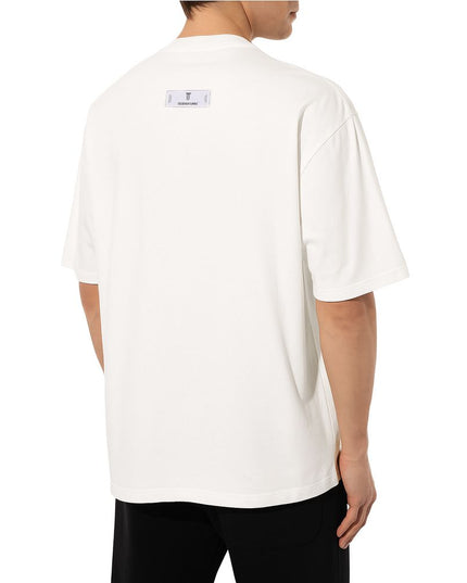 Diego Venturino White Cotton T-Shirt