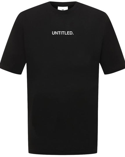 Diego Venturino Black Cotton T-Shirt