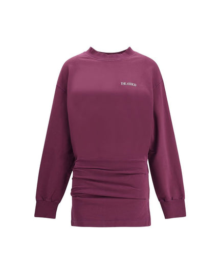 The Attico Purple Cotton Casual Dress