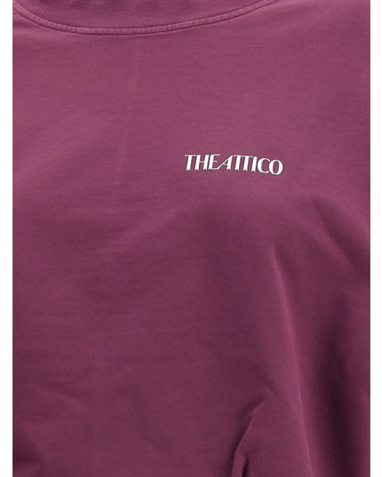 The Attico Purple Cotton Casual Dress