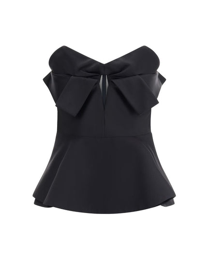 Alexander McQueen Black Polyester Top