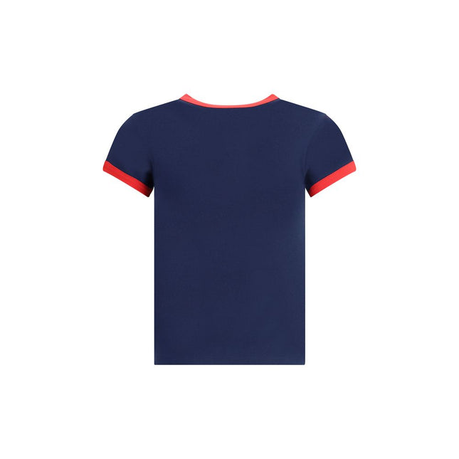 Valentino Blue Cotton T-Shirt
