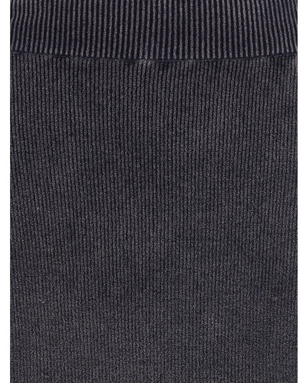 Alexander Wang Gray Cotton Mini Skirt