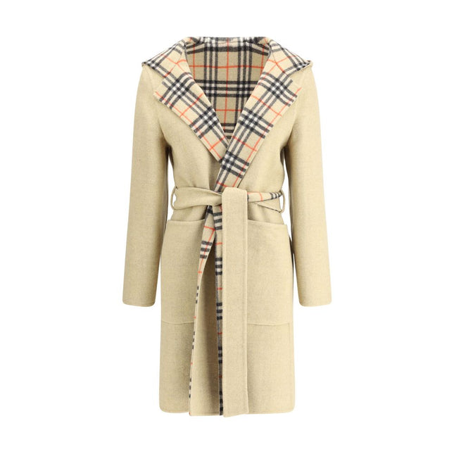 Burberry Beige Wool Coat