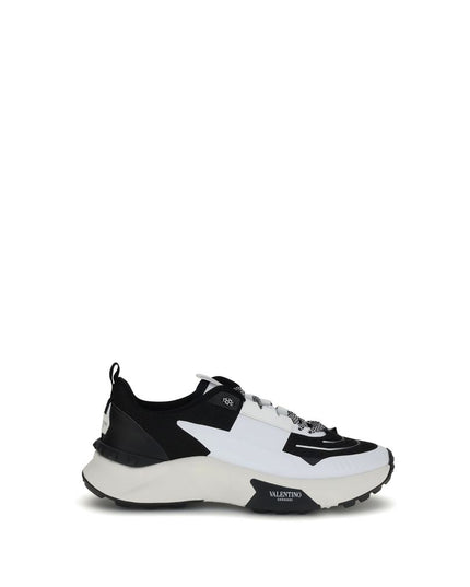 Valentino Garavani Multicolor Calf Leather Bos Taurus Athletic Sneakers
