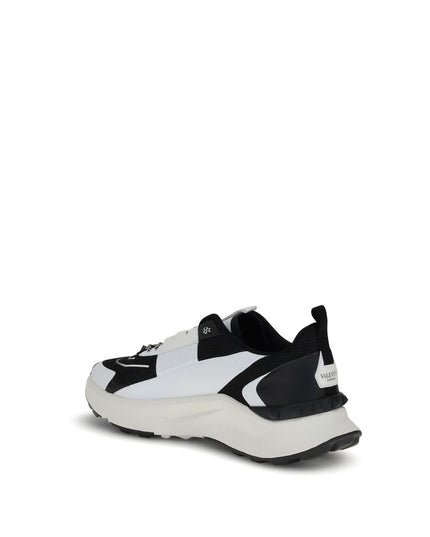 Valentino Garavani Multicolor Calf Leather Bos Taurus Athletic Sneakers