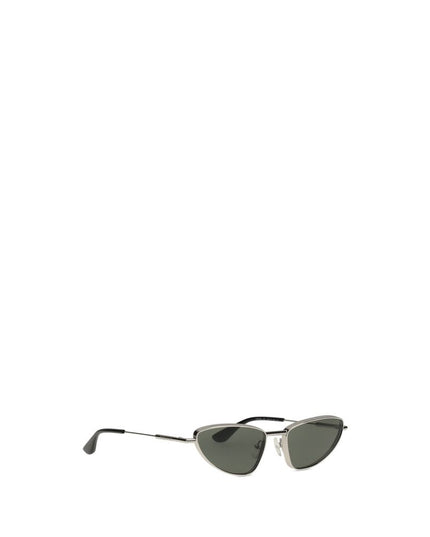 Alexander McQueen Silver Metal Sunglasses
