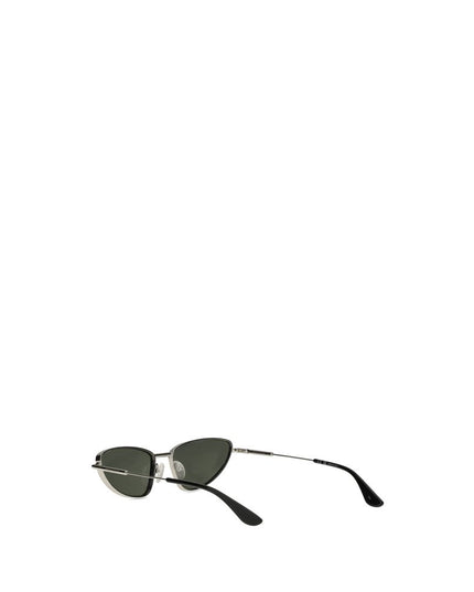 Alexander McQueen Silver Metal Sunglasses